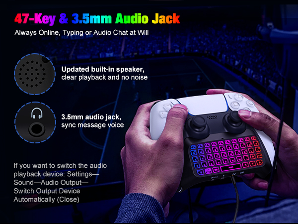 PS5 Controller Keyboard