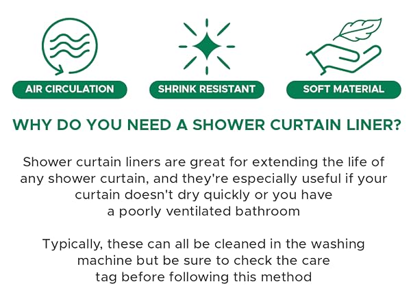 shower curtain liners