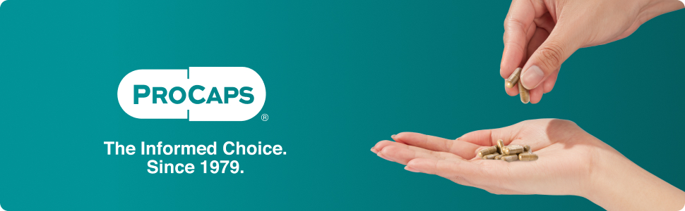 ProCaps - The Informed Choice Since 1979