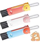 3 in 1 Cup Lid Cleaning Brush, Multifunctional Crevice Gap Cleaner for Tumbler Water Bottle Lid, ...