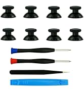 CTHTBZ 8PCS Replacement Thumbstick for Xbox one S/X/Elite Controller, Joysticks Repair Kit for Xb...