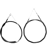 1 Pair Black Bike Brake Cable, Front and Rear Brake Cable, Bike Brake Wire Set for Road Bike and ...