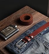 mens belt casual heavy duty flexible handmade men's accessories gift Italian genuine leather