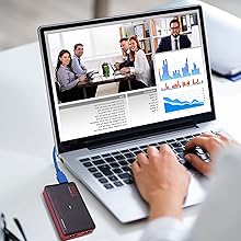 Capture Card Video Recording System - AV Game Live Streaming, Full HD 1080P Digital