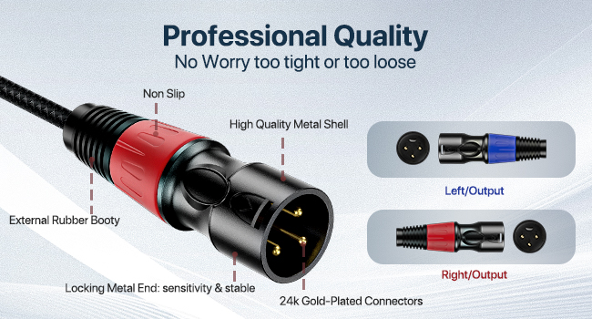 c to xlr male