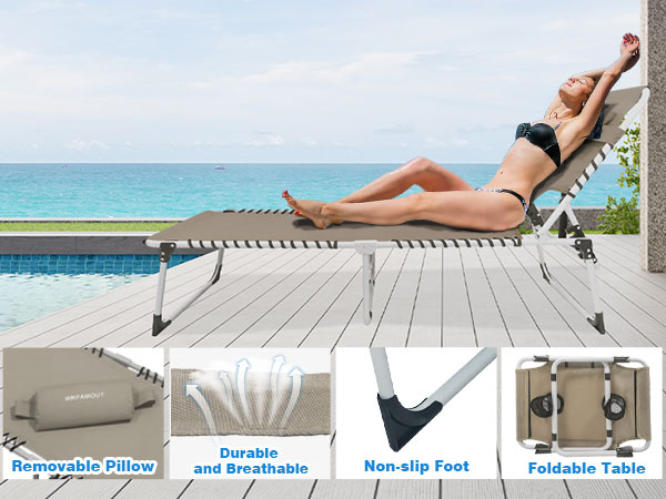 folding chaise lounge