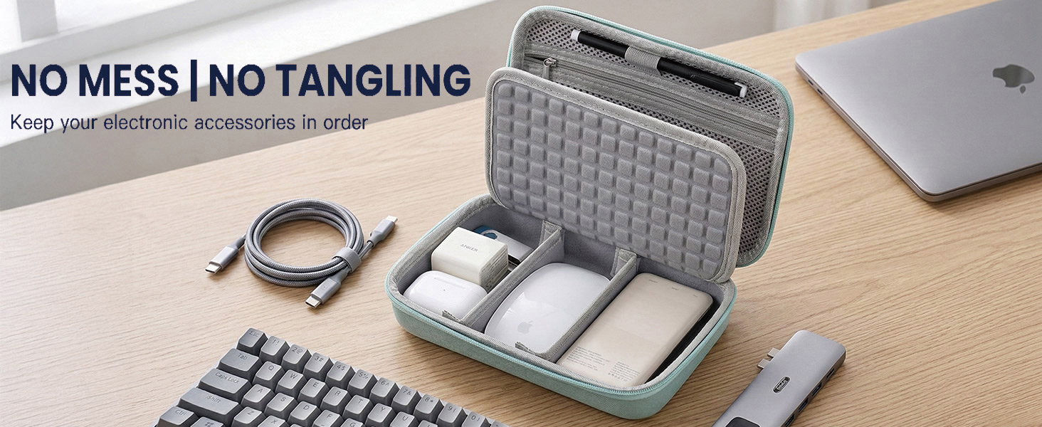 electronic cord organizer box