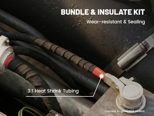 Dual Wall Heat Shrink Tube Wire Harness Electrical Tape
