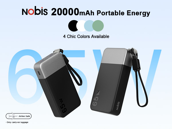 Nobis 20000mAh Portable Energy