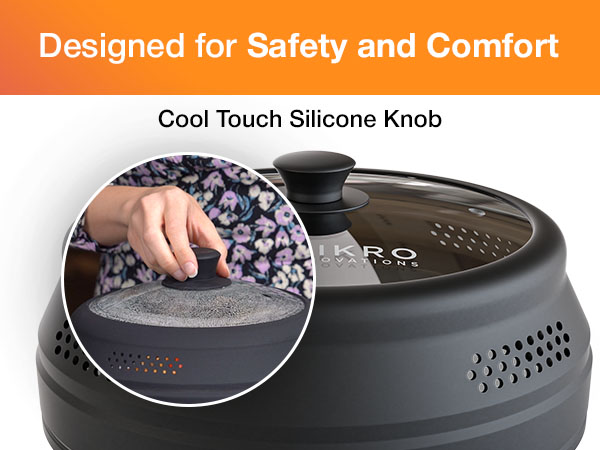 Microwave Silicon and Glass Splatter Cover