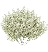 YGbridge Christmas Glitter Stems, 40 Pcs Artificial Pine Tree Picks for Christmas Tree Ornaments ...