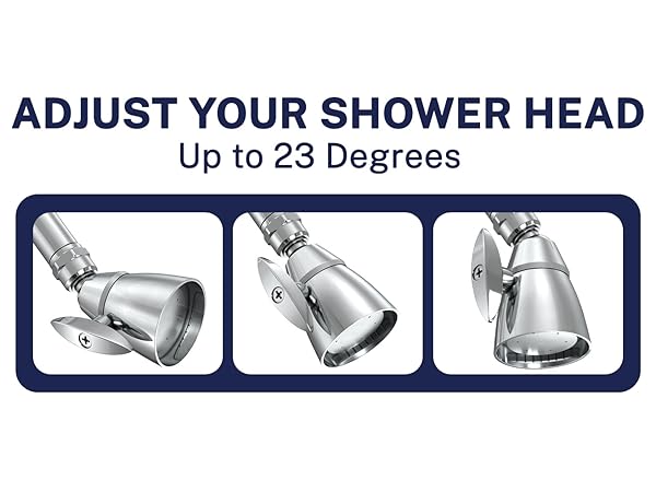 Adjust Your Shower Head - 2 Inch Shower Head