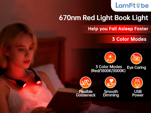 red light book light