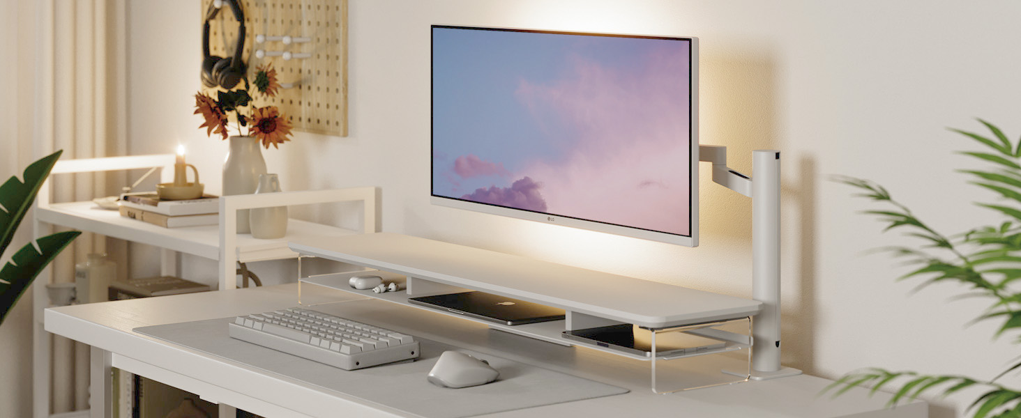 Fenge Acrylic Monitor Stand Riser