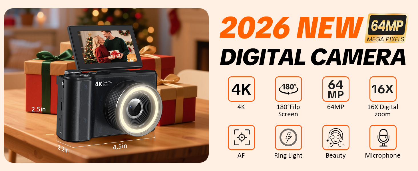 2026 new digital camera