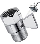Shower Shut Off Valve, Water Flow Restrictor with Adjustable Lever, Brass G1/2 IPS Matel Control ...