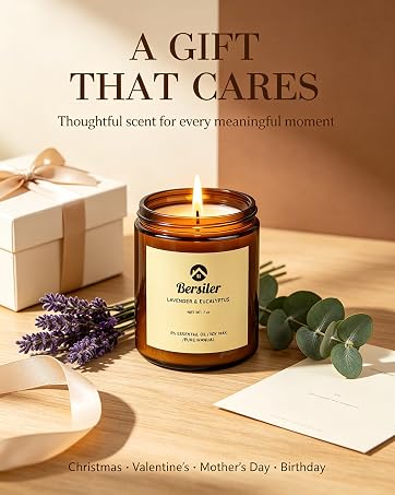 Lavender Eucalyptus Candle