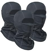 Balaclava Ski Mask 3 Pieces Full Face Cover for Men and Women Breathable Windproof Balaclava Face...