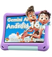 EDUAITABLET Kids Tablet 10 inch, Android 16 Tablet for Kids, 20GB RAM, 32GB ROM, 1TB Expandable S...