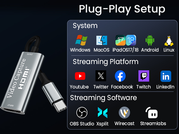 capture card Capture Card for Streaming video capture card capture card for switch