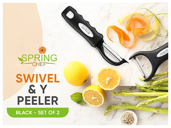 Swivel Vegetable Peeler & Y Peeler,