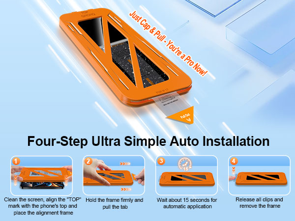 Four-Step Ultra Simple Auto Installation