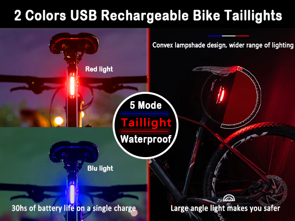 bike light with USB output power bank function Bike ligths Rechargeable