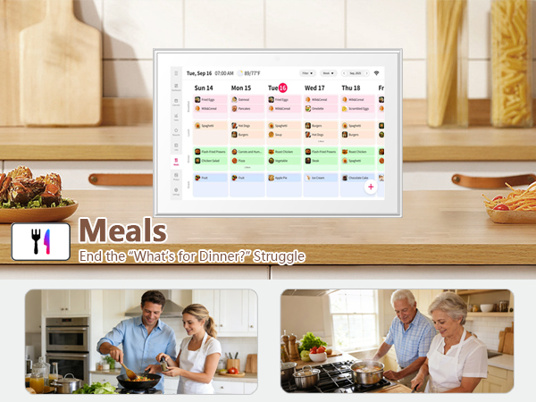 10.1" Digital Calendar