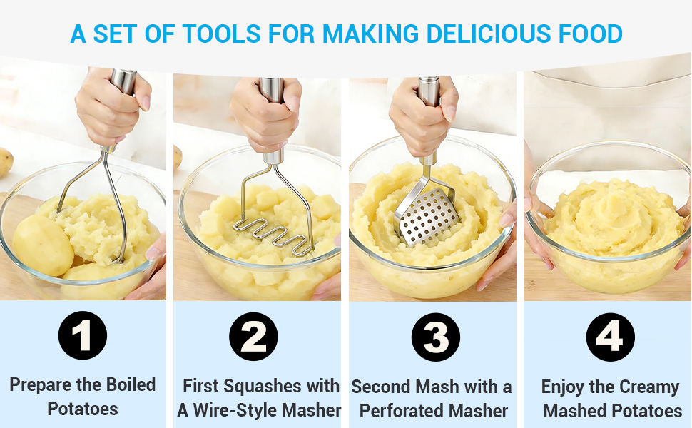 A SET OF TOOLS FOR MAKING DELICIOUS FOOD