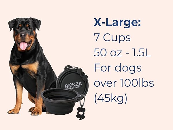 Collapsible Dog Bowl