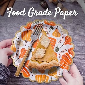 Thanksgiving Paper Plates