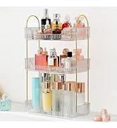 Aveniee Bathroom Counter Organizer, 3 Tier Perfume Skin Care Countertop Storage Shelf, Vanity Mak...