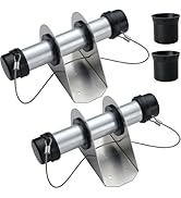 GearTrust Trailer Document Holder, Aluminum Tube Style Trailer Registration Holder Waterproof Reg...