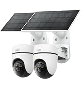 Tapo 2K Outdoor Pan/Tilt Wireless Security Camera, C610 KIT(2-Pack) | Battery Power with Solar, 3...