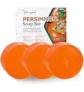 yoniagood 3 PCS Persimmon Soap for Body Odor Control, Organic Eliminating Odor Wash Soap for Wome...