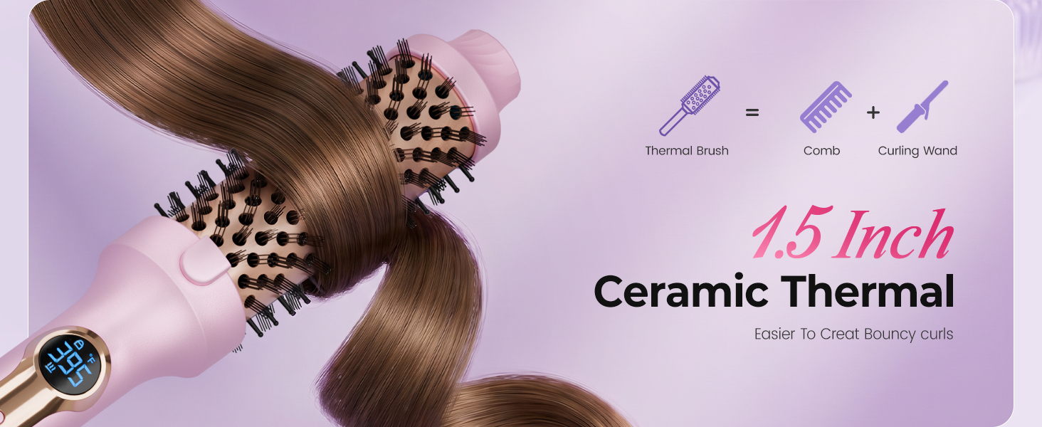 1.5Inch Thermal Brush
