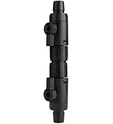 MiOYOOW Aquarium Hose Valve, Fish Tank Hose Connector Aquarium Water Control Valve with Quick Rel...
