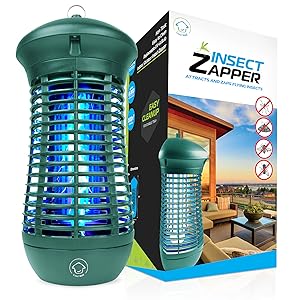 Green 4000V High Powered Electric Mosquito Zapper