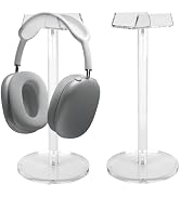 Dealpoli Acrylic Desktop Headphone Holder, Countertop Accessories Stand,Universal for All Music G...