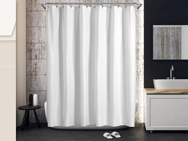 fabric shower curtain