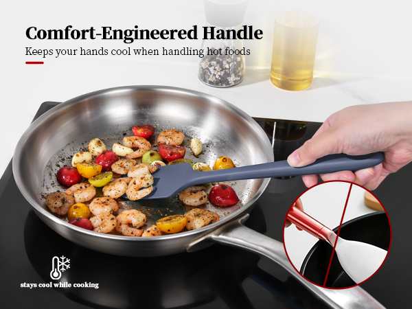 High Heat Resistant Food Safe Silicone Spatula