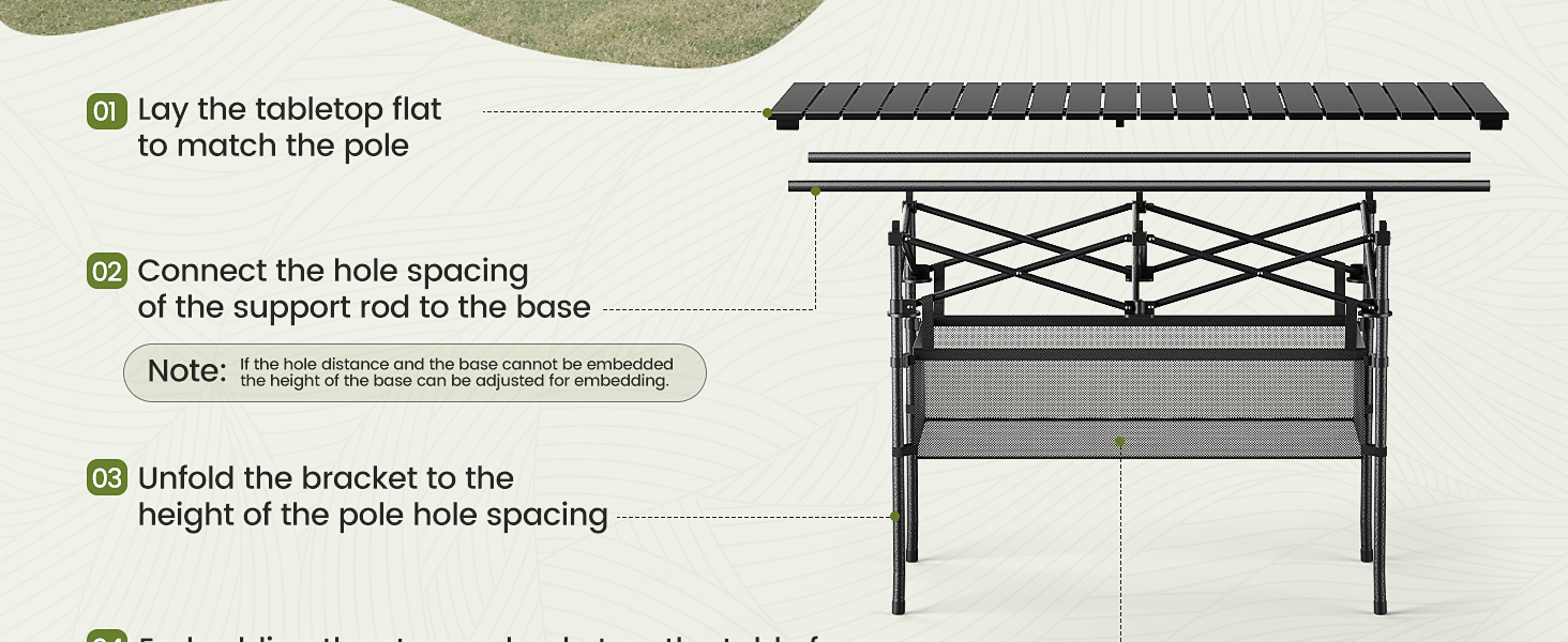 camp tables