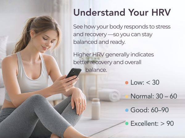 Smart ring designed for everyday wear, tracking sleep, activity, and overall wellness.