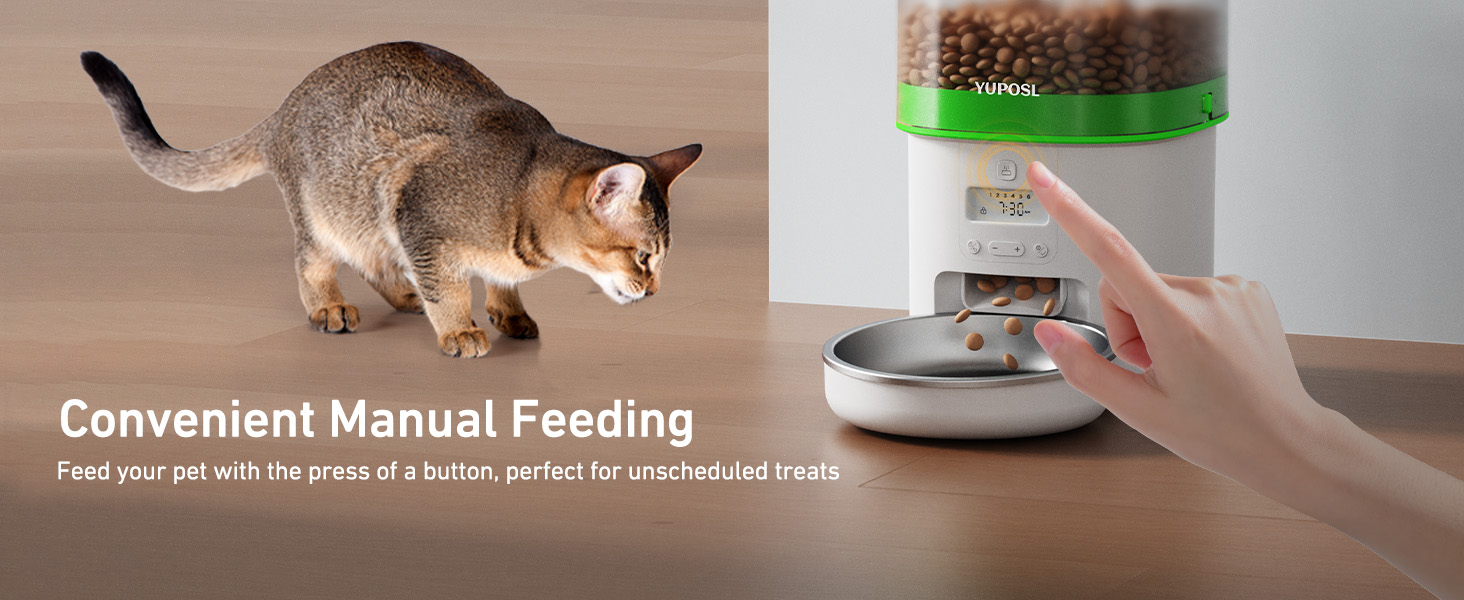 automatic cat feeder autoamtic cat food dispenser pet feeder