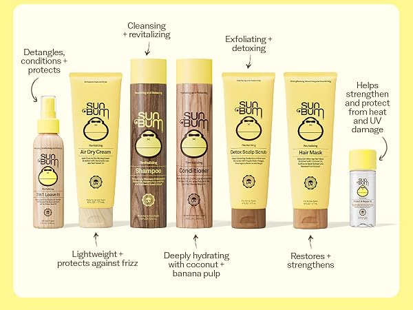 Sun Bum Revitalizing Hair Care