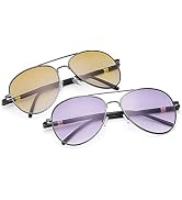 YIMI Bifocal Reading Sunglasses Spring Hinge UV400 Protection Sun Readers Anti Blue Light Glasses...