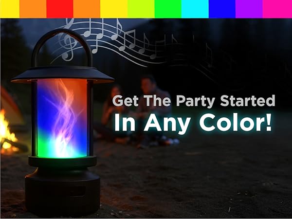 Get the party started in any color