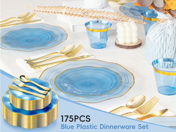 plastic plates sets