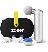 ZDEER Mini Massage Gun, Deep Tissue Muscle Massager, Gifts for Men Women, 4 Speeds, Ultra-Quiet H...