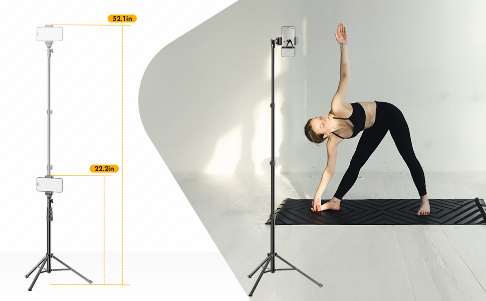 22inch to 52inch adjustable tripod stand